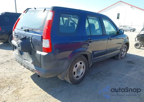 2005 Honda Cr-V Lx from USA, damaged, VIN SHSRD78535U328714